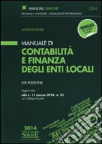 Manuale di contabilità e finanza degli enti locali libro