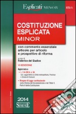 Costituzione esplicata. Con commento essenziale articolo per articolo e prospettive di riforma. Ediz. minor libro