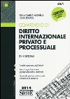 Compendio di diritto internazionale privato e processuale libro