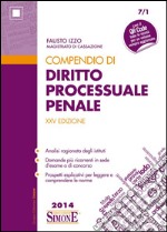 Compendio di diritto processuale penale libro