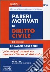 Pareri motivati di diritto civile. Ediz. minor libro