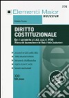 Diritto costituzionale libro