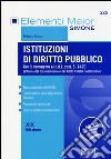 Istituzioni di diritto pubblico libro