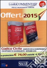 Codice civile. Annotato con la giurisprudenza-Appendice di aggiornamento ai codici civile e penale. Con CD-ROM libro