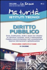 Maturità istituti tecnici. Diritto pubblico libro