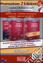 Codice civile. Annotato con la giurisprudenza-Appendice di aggiornamento ai codici civile e penale. Con CD-ROM libro