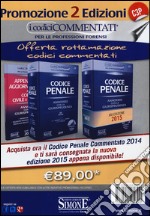 Codice penale. Annotato con la giurisprudenza-Appendice di aggiornamento ai codici civile e penale. Con CD-ROM libro