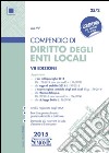 Compendio di diritto degli enti locali libro