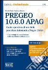 PREGEO 10.6.0 APAG. Con CD-ROM libro di Cino Nicola Iovine Antonio