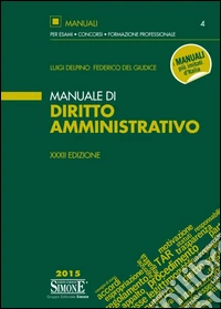 Manuale di diritto amministrativo libro