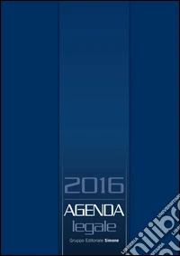 Agenda legale 2016. Blu. Ediz. minore libro