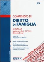 Compendio di diritto di famiglia libro