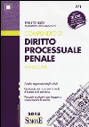 Compendio di diritto processuale penale libro