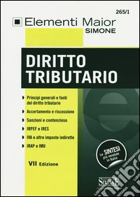 Diritto tributario libro