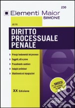 Diritto processuale penale libro