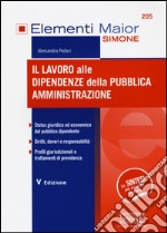 Il lavoro alle dipendenze della pubblica amministrazione libro