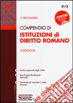 Compendio di istituzioni di diritto romano libro