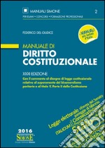 Manuale di diritto costituzionale libro