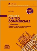 Manuale di diritto commerciale libro