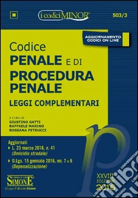 Codice penale e di procedura penale. Ediz. minore libro