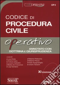Codice di procedura civile operativo libro