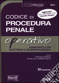 Codice di procedura penale operativo libro