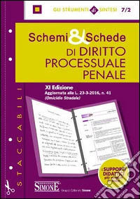 Schemi & schede di diritto processuale penale