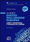 Manuale di diritto dell'Unione Europea. Aspetti istituzionali e politiche dell'unione libro