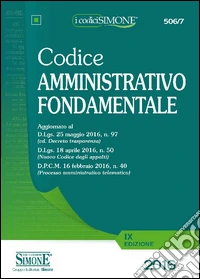 Codice amministrativo fondamentale libro