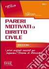 Pareri motivati di diritto civile libro