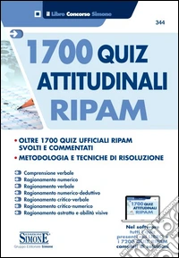 1700 quiz attitudinali RIPAM. Con Contenuto digitale per download e accesso online libro