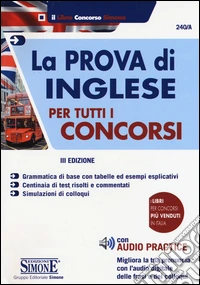 La prova di inglese per tutti i concorsi