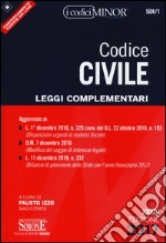 Codice civile. Leggi complementari. Con Contenuto digitale per download e accesso on line libro