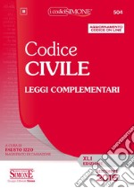 Codice civile. Leggi complementari. Con aggiornamento online libro