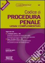 Codice di procedura penale e leggi complementari. Con aggiornamento online