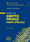 Manuale di diritto penale. Parte speciale libro