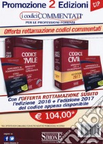 Codice civile. Annotato con la giurisprudenza-Appendice di aggiornamento ai codici civile e penale. Con CD-ROM libro