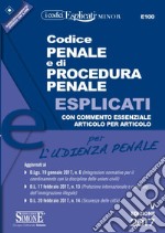 Codice penale e di procedura penale esplicati per l'udienza penale. Ediz. minore libro