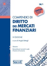 Compendio di diritto dei mercati finanziari libro