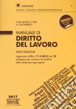 Manuale di diritto del lavoro libro