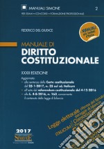 Manuale di diritto costituzionale libro