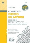 Compendio di diritto del lavoro libro di Riva Severino