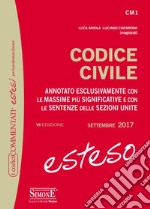 Codice civile esteso. Annotato esclusivamente con le massime più significative e con le sentenze delle Sezioni Unite libro