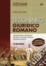 Dizionario giuridico romano libro