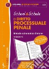 Schemi & schede di diritto processuale penale libro