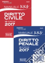 Diritto civile. Manuale XXS-Diritto penale. Manuale XXS libro