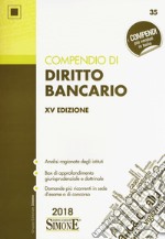 Compendio di diritto bancario libro