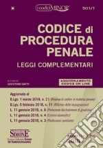 Codice di procedura penale. Leggi complementari. Ediz. minor libro