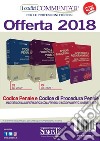 Codice penale-Codice di procedura penale. Annotato con la giurisprudenza-Appendice di aggiornamento. Codice di procedura civile e codice di procedura penale-Codice civile e codice penale. Annotati con la giurisprudenza. Con 2 CD-ROM libro