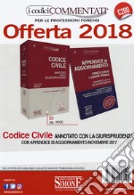 Codice civile. Annotato con la giurisprudenza-Appendice di aggiornamento ai codici civile e penale. Con CD-ROM libro